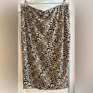 Vince Camuto Animal Print Pencil Skirt